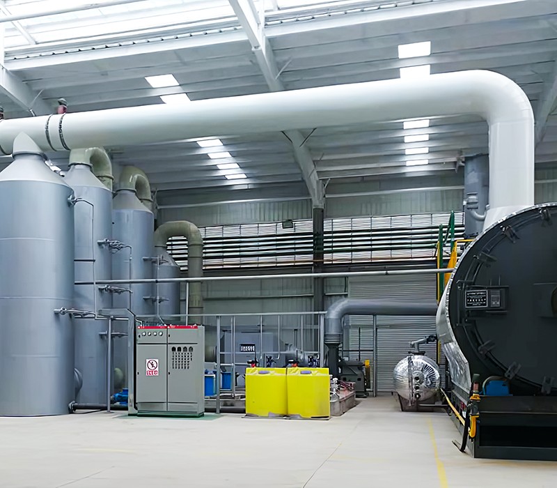 Instalacja do atmosferycznej destylacji próżniowej oleju pirolitycznego​​